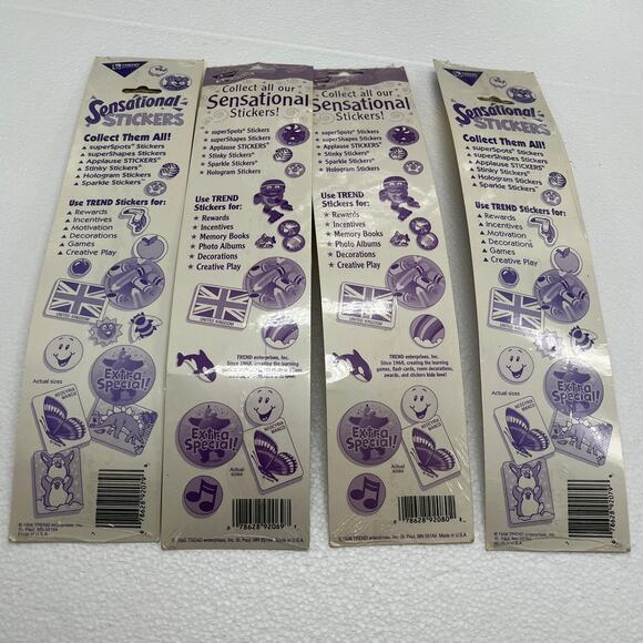 Applause Vintage Assorted Sticker Packs - Picture 3 of 7